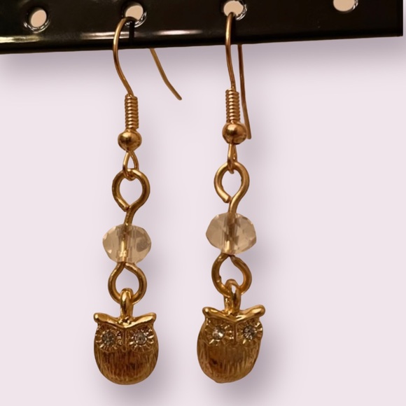 Jewelry - 1/8/23*** - *LAST ONE* 3 for $15 gold owl earrings